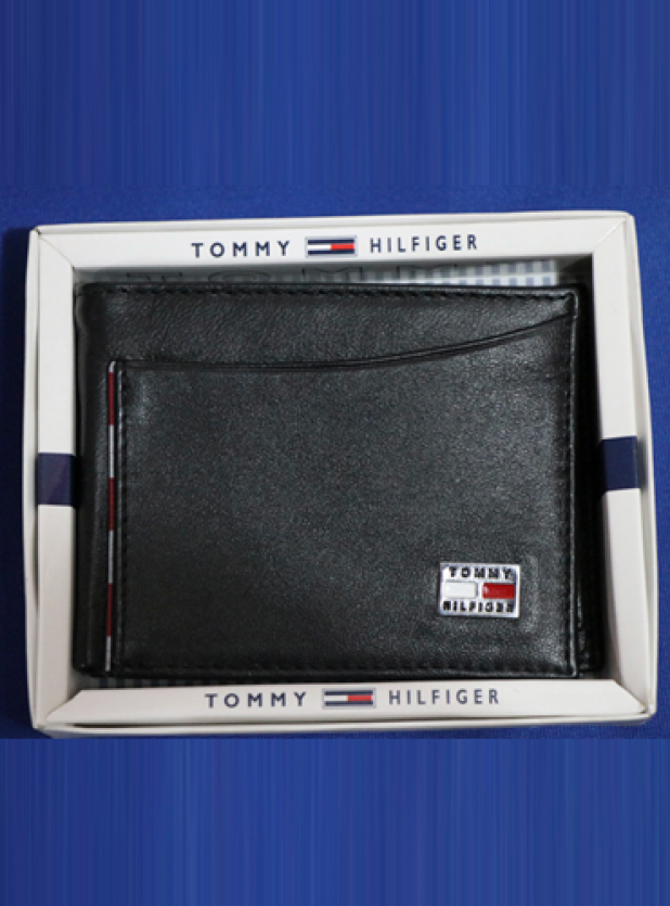 Billetera Tommy Hilfiger Hombre Negro